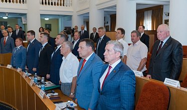 Заседание Законодательного Собрания Оренбургской области